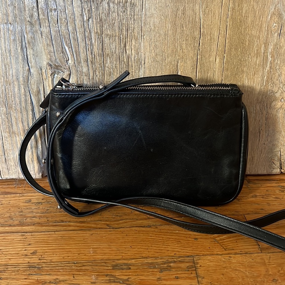 Steven Alan adjustable double compartment mini crossbody